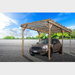 Copertura posti auto cm 300X500 - Carport in legno coperto