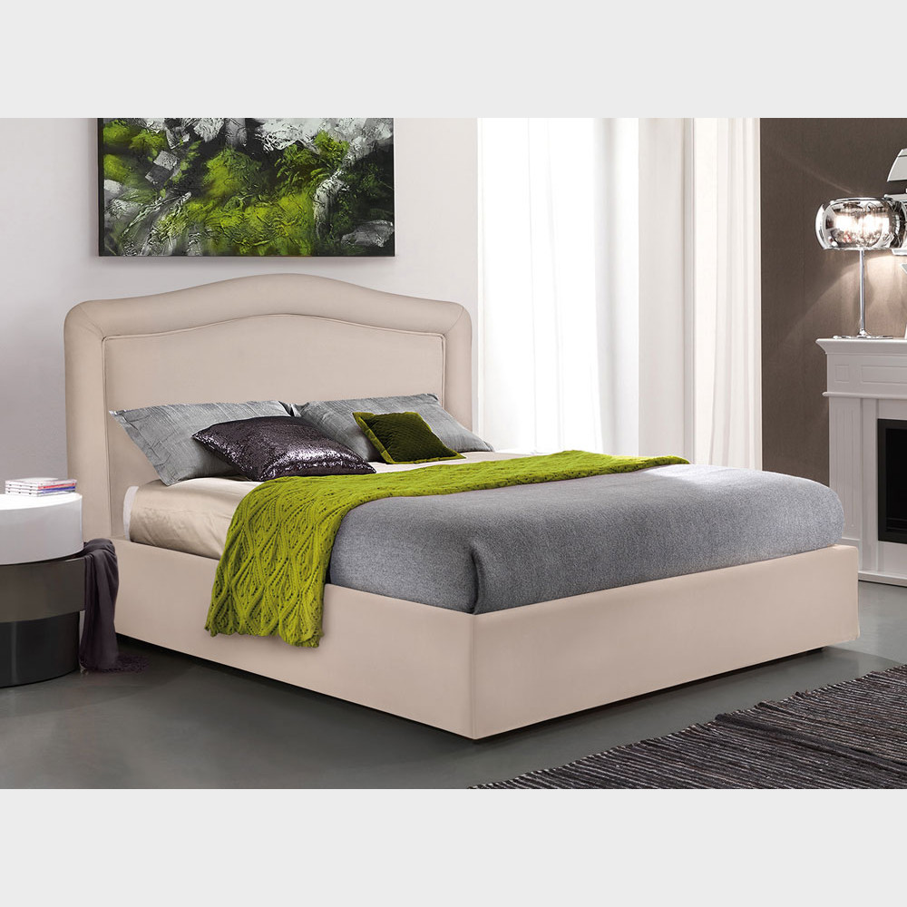 Testata Letto Similpelle.Testiera Letto Matrimoniale Con Box Contenitore 168x202x135h Meteora