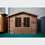 Casetta in legno da giardino Cleo cm. 300X300x235h