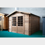 Casetta in legno da giardino Cleo cm. 300X300x235h
