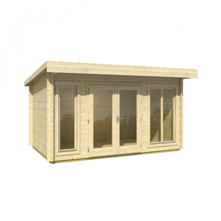 Casetta in legno da giardino Dorset cm 408x268x234h (Blockhouse)